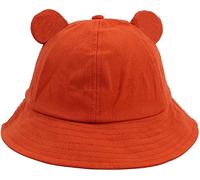 TBSCWYF Cute Frog Bucket Hat Summer Outdoor Foldable Fisherman Hat Wide Brim Bucket Sun Hat for Women Men Adult Women Men Beach Fisherman Hats Cotton Sun Hat for Summer Hiking Camping Orange