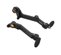 TBUOIUE Gear Shift Assembly CNC Aluminum Foot Pedal Gear Shift & Rear Brake Lever for Multistrada 1200 / 1200S 2010-2017 / for Multistrada 950 2017-2018(Gear Brake Set Black)