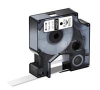 TBXwsofl 0.47 Inch 12mm X 7m Black On White Label Tape 4x Compatible With Printer Supplies For Part Number 45013 45010 45015 45016 LabelManager LabelPoint(Black on White)