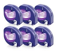 TBXwsofl 12mm Clear Plastic Label Tapes 12267 Compatible With LT-100H 100T 200B Label Maker Universal Labeling Type