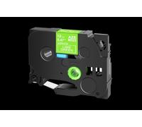 TBXwsofl 1PCS 12mm Matte Label Tape Compatible With Printer Supplies TZE-MQP35 TZ M931 M31(White on Lime Green)