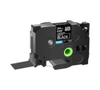 TBXwsofl 1PCS 12mm Matte Label Tape Compatible With Printer Supplies TZE-MQP35 TZ M931 M31(White on Matt Black)