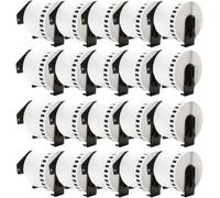 TBXwsofl 20 Pack Compatible Replacement Labels 62mm X 30 48m Endless Paper For Label Printers Works With DK 22205 QL 500
