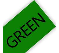 TBXwsofl 20pcs TZe231 12mm Label Tape Compatible With Printer Supplies For Part Number TZe231 TZ231 TZ 12mm Laminated Black On White For Labeller(Black on Green)