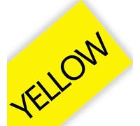 TBXwsofl 20pcs TZe231 12mm Label Tape Compatible With Printer Supplies For Part Number TZe231 TZ231 TZ 12mm Laminated Black On White For Labeller(Black on Yellow)