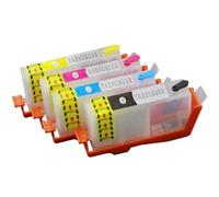 TBXwsofl 4PCS Refillable Ink Cartridge Compatible With 902 904 905 903 Works For Officejet Pro 6950 6960 6962 6963 6964 6965 6966 Series Printers(Europe 903)