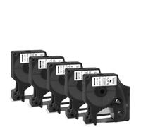 TBXwsofl 5Pack 12mm Black On White D1 Tapes 45013 Compatible With LabelManage LM 160 420P 280 Printer Supplies For Part Number 45013(5PK Black on Whte)