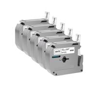 TBXwsofl 5pcs 12mm MK Label Tape MK231 MK-231 MK-131 431 631 Compatible With Printer Supplies Works With PT-70 PT-80(5PK Black on White)