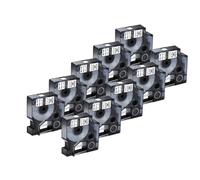 TBXwsofl 5PK Label Tape Compatible With Rhion 4200 5200 Label Printer Printer Supplies For Part Number 18051 18053(5PK White 24mm)