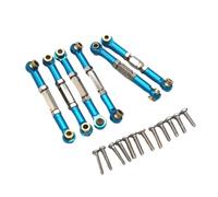 TBXwsofl Adjustable Metal Tie Rod Compatible With ZD Racing MT16 MT14R PT14R BX12 X12S 1/14 Remote Control Car(SKY BLUE)