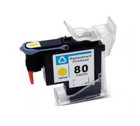 TBXwsofl Compatible Print Head For Designjet Printer Works With C4820A C4821A C4822A C4823A User Ins 80 1050 Cm 1055cm 1050c Plus BK C M Y(1PC - Yellow)