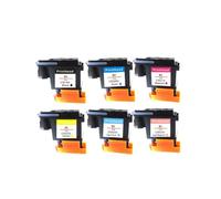 TBXwsofl Compatible Printer Head For 84 85 Printhead For Designjet 30 90r 130 Series Printers(One set (6 colours))