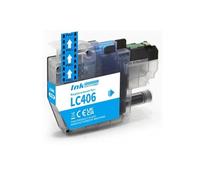 TBXwsofl Compatible With Printer Supplies MFC-J4335DW J4345DW J4535DW J5855DW J5955DW J6555DW J6955DW LC406 406(1 Cyan)