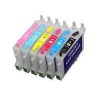 TBXwsofl Empty Refillable Ink Cartridge Compatible With RX500 RX600 R300 R300M R320 R220 R200 R340 RX620 R320 R340 RX640