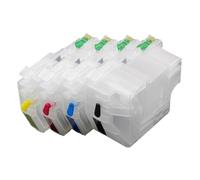 TBXwsofl Empty Refillable Ink Cartridge LC422 LC432 LC402XL With Chip Compatible With MFC-J6540DW J6740DW J6940DW J6555DW J6955DW Printers(Australia LC432)