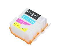 TBXwsofl Empty Refillable Ink Cartridge No Chip BCI-3EBK BCI-6C BCI-6M BCI-6Y Compatible With Printers Like IP3000 550i MP700 MP730 S400