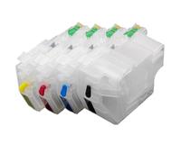 TBXwsofl EMPTY Refillable LC472XL LC462XL Ink Cartridge With One-time Chip Works With MFC-J2340DW J2740DW J3540DW J3940DW Printers(For LC462XL)