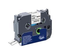 TBXwsofl HSe241 Replacement Heat Shrink Tube Label Tape 17.7mm Black On White