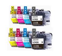 TBXwsofl LC426 426 Compatible Ink Cartridge 4-pack Compatible With Printer Supplies MFC-J4335DW MFC-J4340DW MFC-J4535DW MFC-J4540DW(2SET)