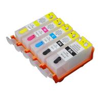 TBXwsofl PGI520 EMPTY Refillable Ink Cartridge Compatible With IP3600 IP4600 IP4700 MP640 MP620 MP560 MX870 MX860 Printers Works With PGI-220(Europe PGI520)