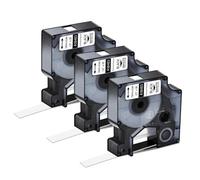 TBXwsofl Polyester Tapes Compatible With 18482 12mm Black On White Labels For ILP 219 4200 Label Printer(3PK Black on White)