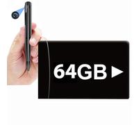 TBYEPJU 64GB Card Camera Pen Hidden Camera, Full HD Video for Spy Camera, Spy Camera & Full HD Video Recordin