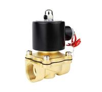 TBZOQAID Electric Solenoid Valve 1/4" 3/8" 1/2" 3/4" 1" DN8/10/15/20/25/50 Normally Closed Pneumatic for Water Oil Air 12V 24V 220V 110V(Ac220v,DN20)
