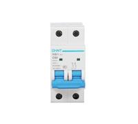 TBZOQAID MCB NB1-63 2P C20A 10A 25A 32A 63A 40A 2A Low Voltage Mini Miniature Circuit Breaker Modular DIN Rail Motor Protection CE(20A)