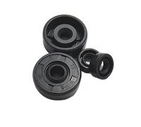 TC-5 * 10 * 12 * 14 * 15 * 16 * 16.5 * 17 * 18 * 19 * 22 * 25 * 2/4/5/6/7/8/9/10 NBR Shaft Oil Seal Nitrile Covered Double Lip With Garter Spring (Size : 5x10x4mm 2pcs)