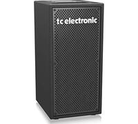 TC Electronic BC208 200W Passive Bass Cabinet with Dual 8" Speakers, 8 Ohm, Compact Stackable Design for Bass Amplifiers