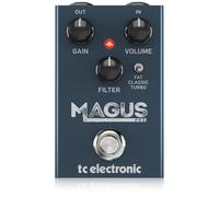 TC Electronic MAGUS PRO Classic High Gain Distortion Pedal with Fat Mids, Treble Filter Control and 3 Clipping Modes