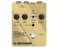 TC Electronic SCF GOLD Stereo Chorus Flanger Pedal Limited Edition