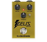 TC Electronic ZEUS DRIVE OVERDRIVE Legendary Dynamic Overdrive Boost Pedal with FAT Mod Switch and Optional Buffered Bypass