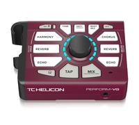 TC Helicon PERFORM-VG Ultra-Simple Mic-Stand-Mount Vocal and Acoustic Guitar Processor for Solo and Duo Performers, Compatible with PC and Mac