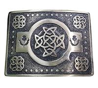 TC Men's Kilt Belt Buckle Celtic Knot Antique Finish/Celtic Knot Kilt Buckles