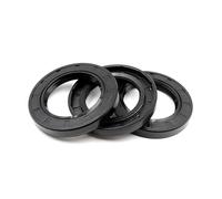 TC NBR Skeleton Oil Seal 27 x 36 x 6 mm, Black Nitrile Rubber Lip Sealing Ring, 10 Pcs