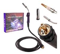 TC TECHNIC - MIG/MAG Welder Torch, Arc Welder Gun - Complete Accessory Set, Universal Mounting, Total Length 5 m, Euro Connection - Reinforced Version.