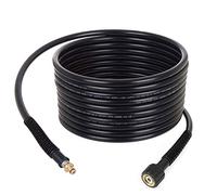 TC TECHNIC Pressure Hose for Karcher K Series - Durable and Flexible Nylon Braid - High Performance - M22x1.5 mm Threaded Connector and 10 mm Plug - 200 Bar, 60°C - 10m