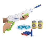 TC TOYS - Pump Action Foam Dart Blaster Toy Gun for Kids - 45cm Target Shooter Set with 6 Soft EVA Bullets & 2 Practice Targets