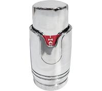 TC TRV Thermostatic Radiator Valve Sensor Head-fits Drayton TRV4 Body Full Chrome