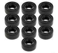 TC Type Oil Seal 12x25x7mm, Double Lip Rubber Seals for Chainsaw Accessories, BLACKs Dust Cover Gasket for Outdoor Power Equipment Repair (1 or 10 Pieces)(10pcs)