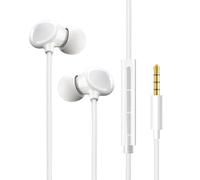 TC01 Ceramic Wired Earphones Sleep Headphones, Noise Blocking Sleep Earbuds, Small Earplugs for Side Sleepers, Snoring, Yoga, Travel, 3-Frequency Ultra Large Diaphragm for Superior Sound Quality