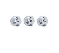 TC4/Gr5 alloy Lock nut,Non-slip hex loose nut(3 Pieces,TC4 M8)