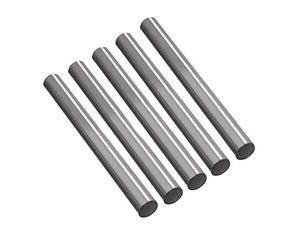 TC4 Titanium Alloy Round Rod Bar 4 x 200 mm 5 Pack Solid Metal Stock for Industrial Scientific Research