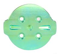 TC4 Titanium Bike Computer Mount Adapter Insert Designed to Fit For Bryton For S810 S550 For S650 Units with Minimal Weight Addition (Green)