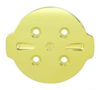 TC4 Titanium Bike Computer Mount Adapter Insert Designed to Fit For Bryton For S810 S550 For S650 Units with Minimal Weight Addition (Golden)