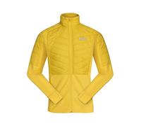 TCA Boys' Excel Runner All-Season Reflective Hooded Thermal Water Repellent Packable Running Training Jacket with Pockets - Vibrant Yellow, LY 10-12 Years