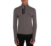 TCA Fusion Gym Tops for Boys Training Long Sleeve Running Top Boys Gym Clothes - Castlerock Grey Marl/Castlerock Grey Marl, 10-12 Years