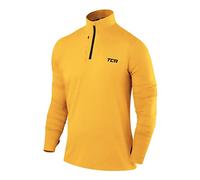 Men's Running Top TCA Fusion Half-Zip Long Sleeve Top Jacket Jersey Fleece