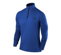 Men's Running Long Sleeve Top TCA Winter Half-Zip T-Shirt Gym CrossFit Sports